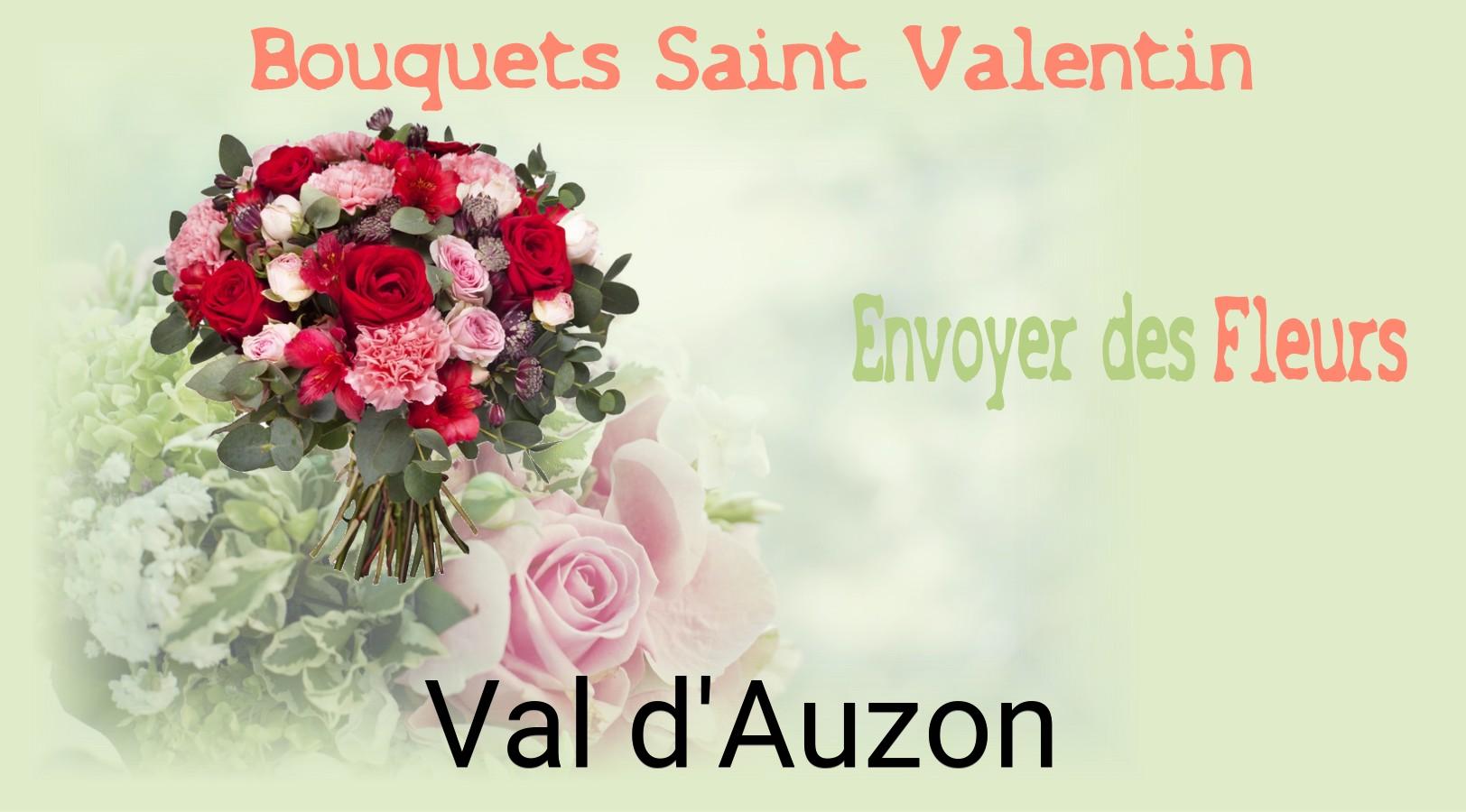 Roses de Saint-Valentin livrées à Val-d'Auzon